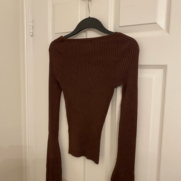 SWEETHEART NECKLINE KNIT TOP H&M - Picture 2 of 4